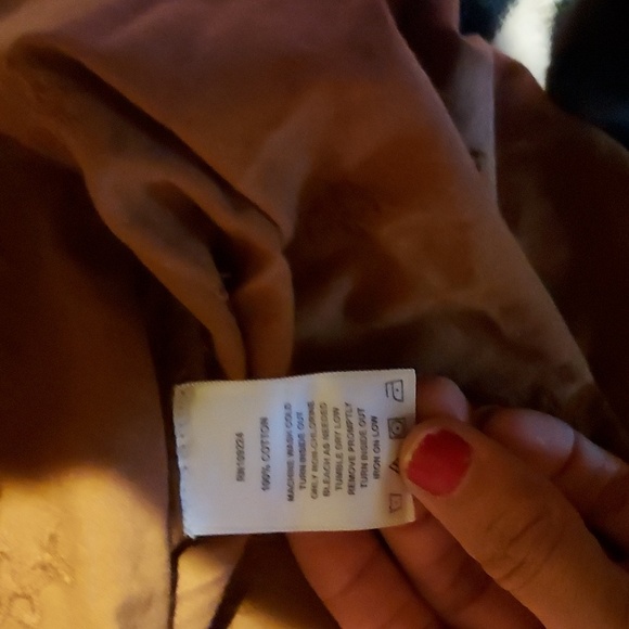 brown embroidered tunic M - Picture 7 of 7